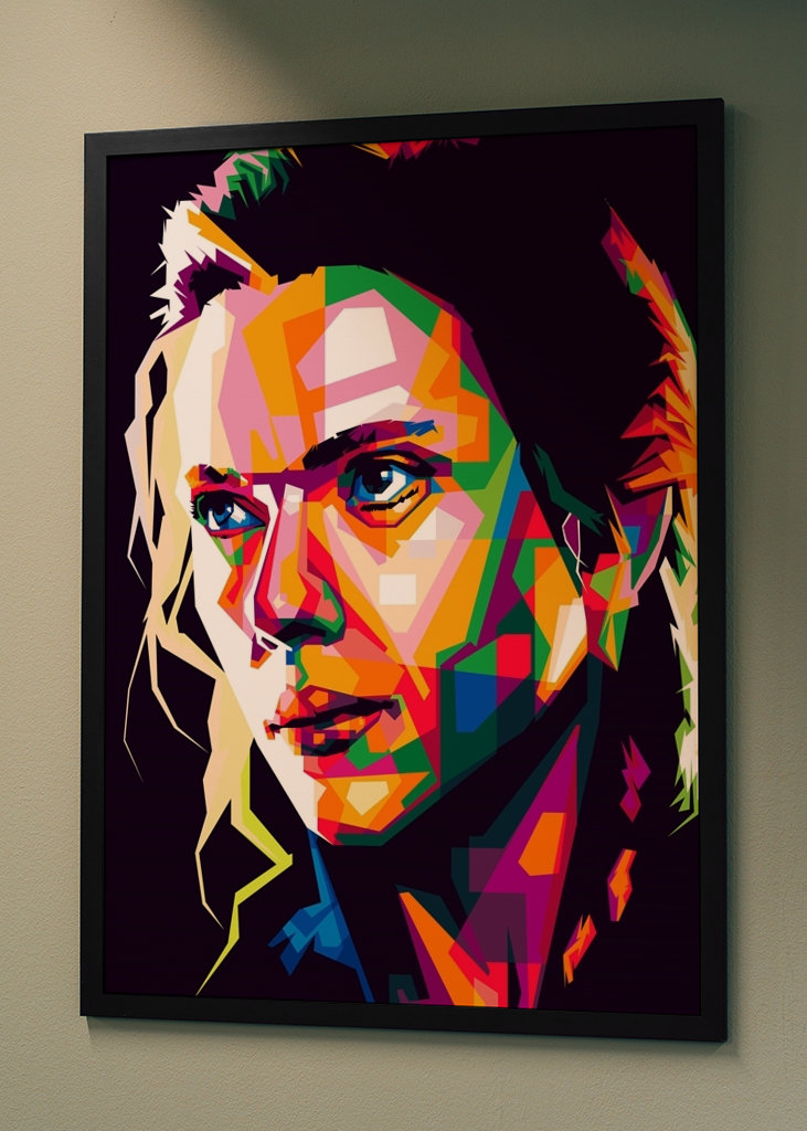 Scarlett Johansson Pop Art