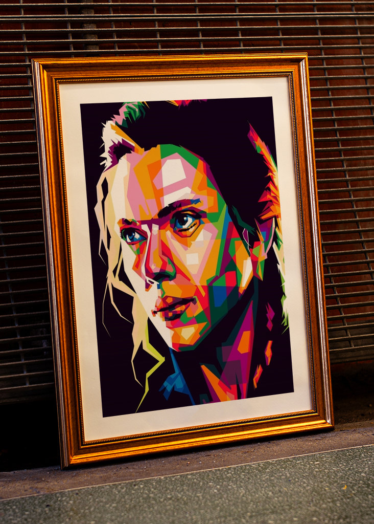 Scarlett Johansson Pop Art