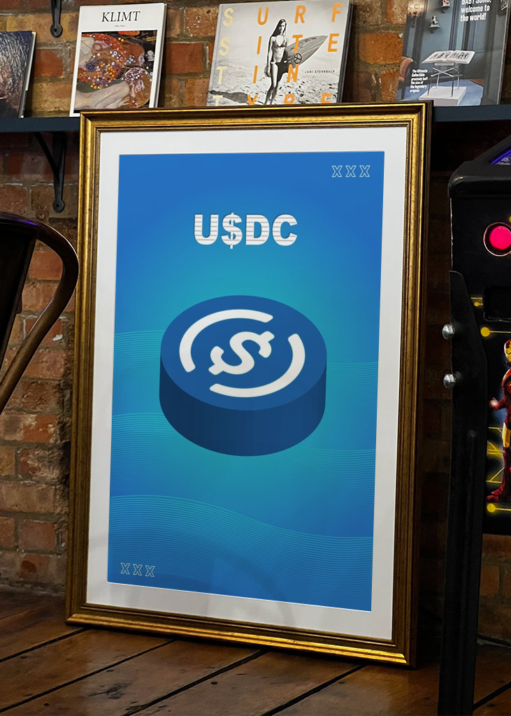 USDC Cryptocurrency Coin