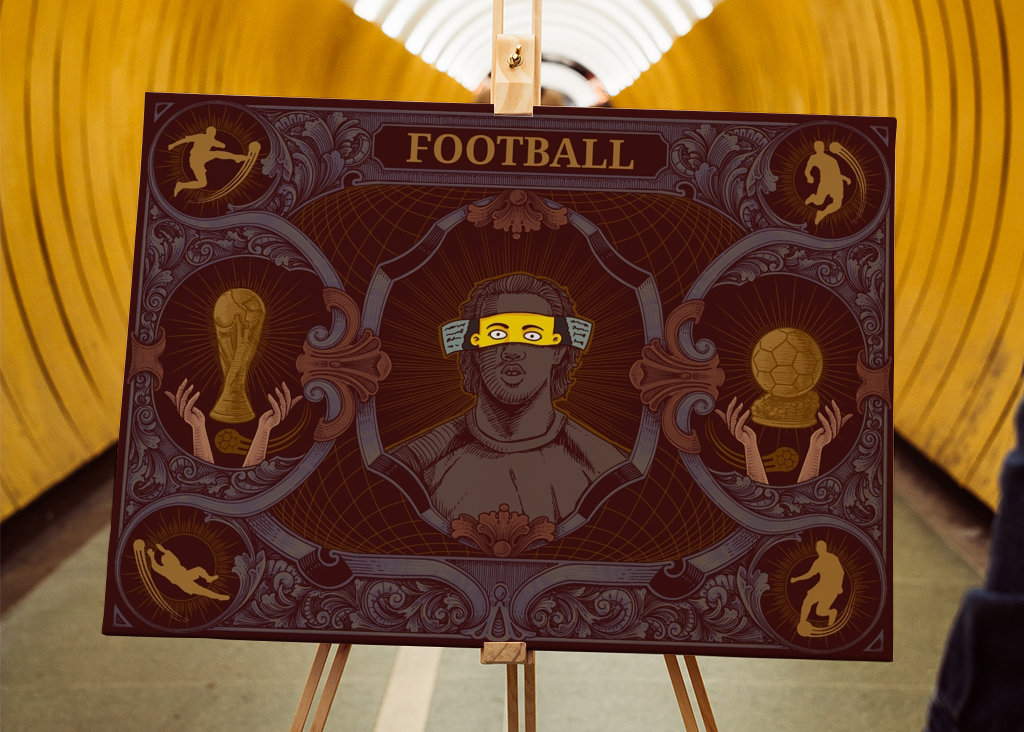 Ronaldinho Cartoon Football 