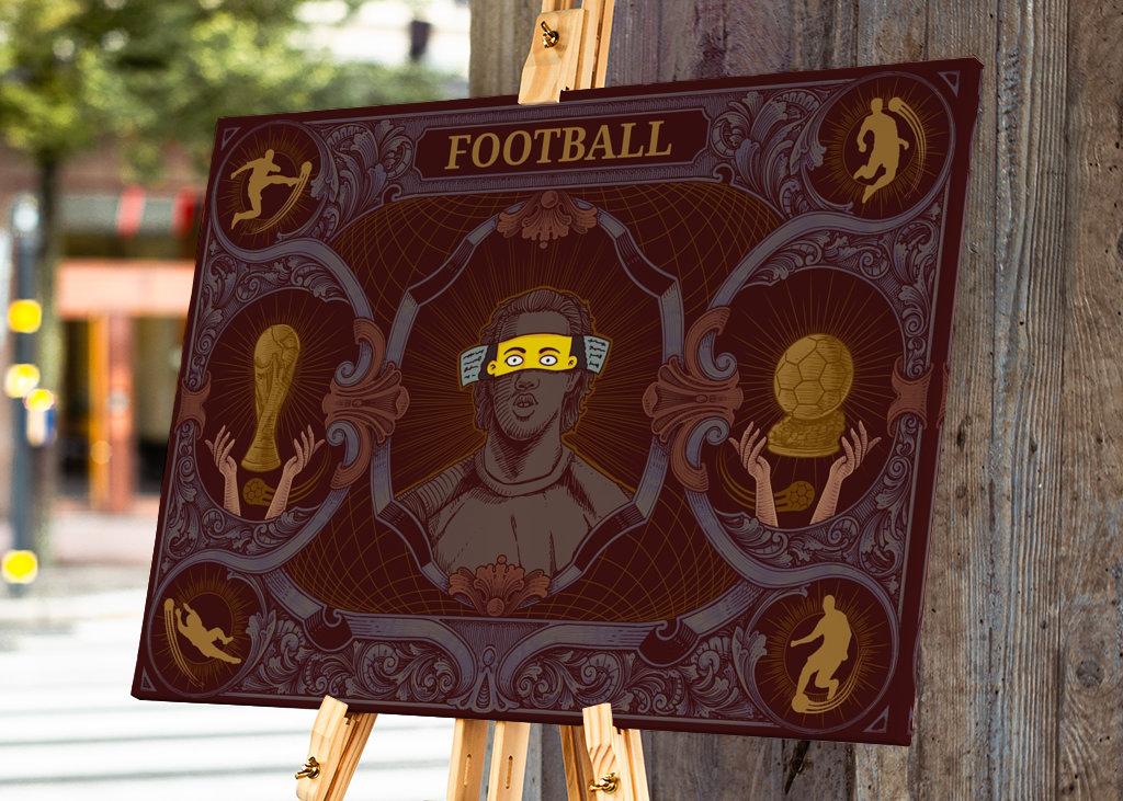 Ronaldinho Cartoon Football 