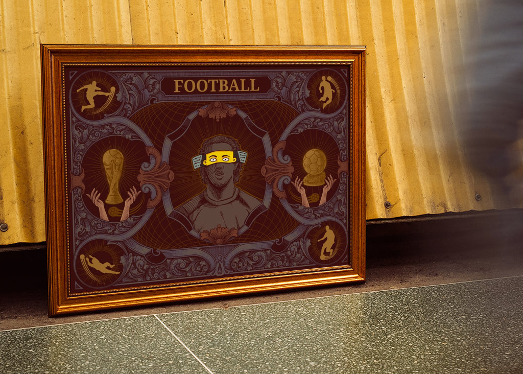 Ronaldinho Cartoon Football 