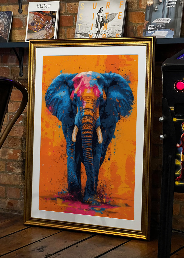 Elephant Pop Art