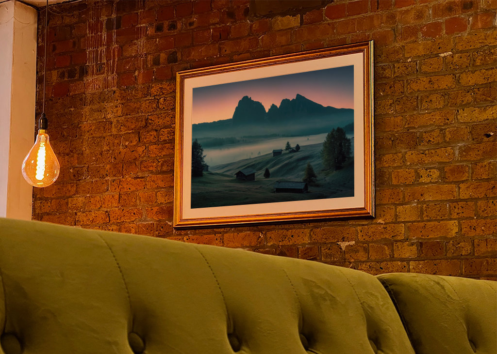 Seiser Alm før solopgang