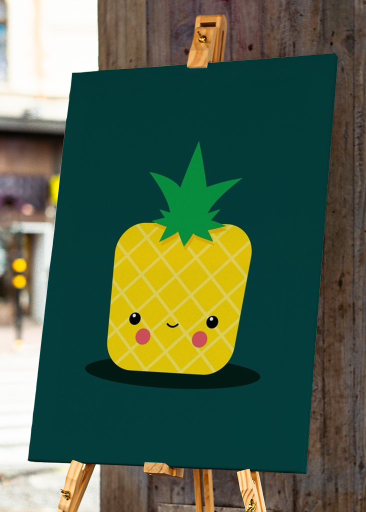 Kawaii Pineapple for Children