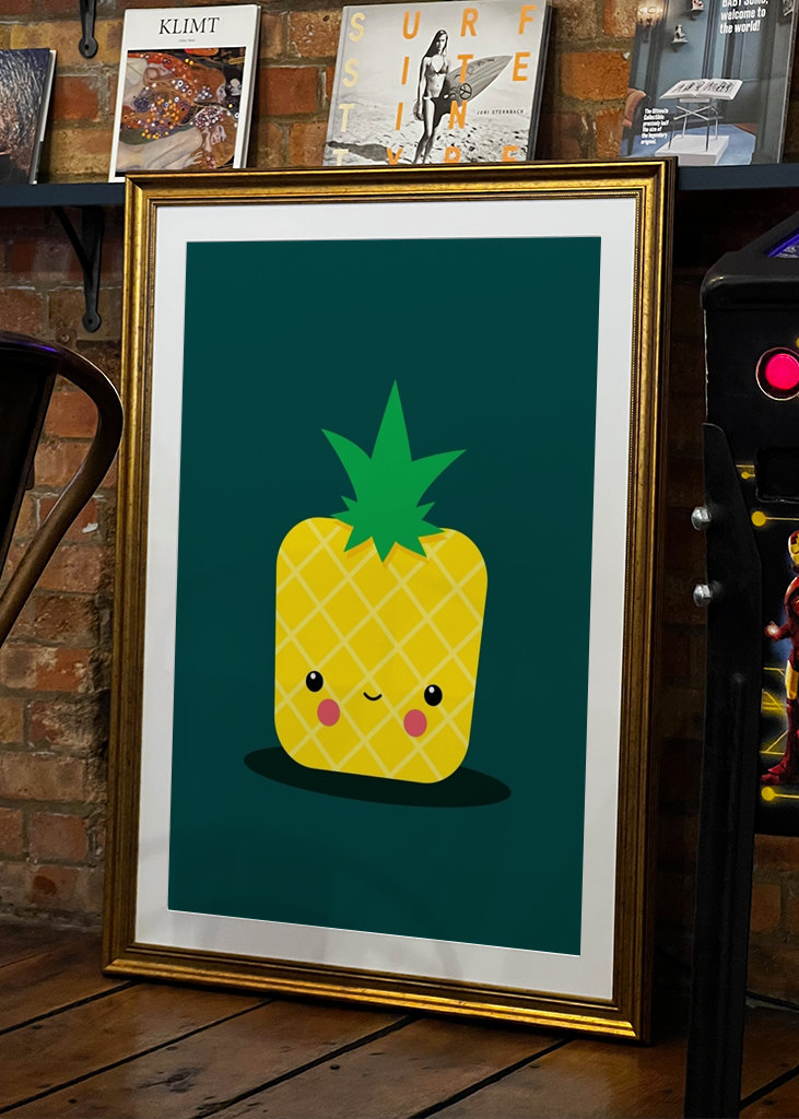 Kawaii Pineapple for Children
