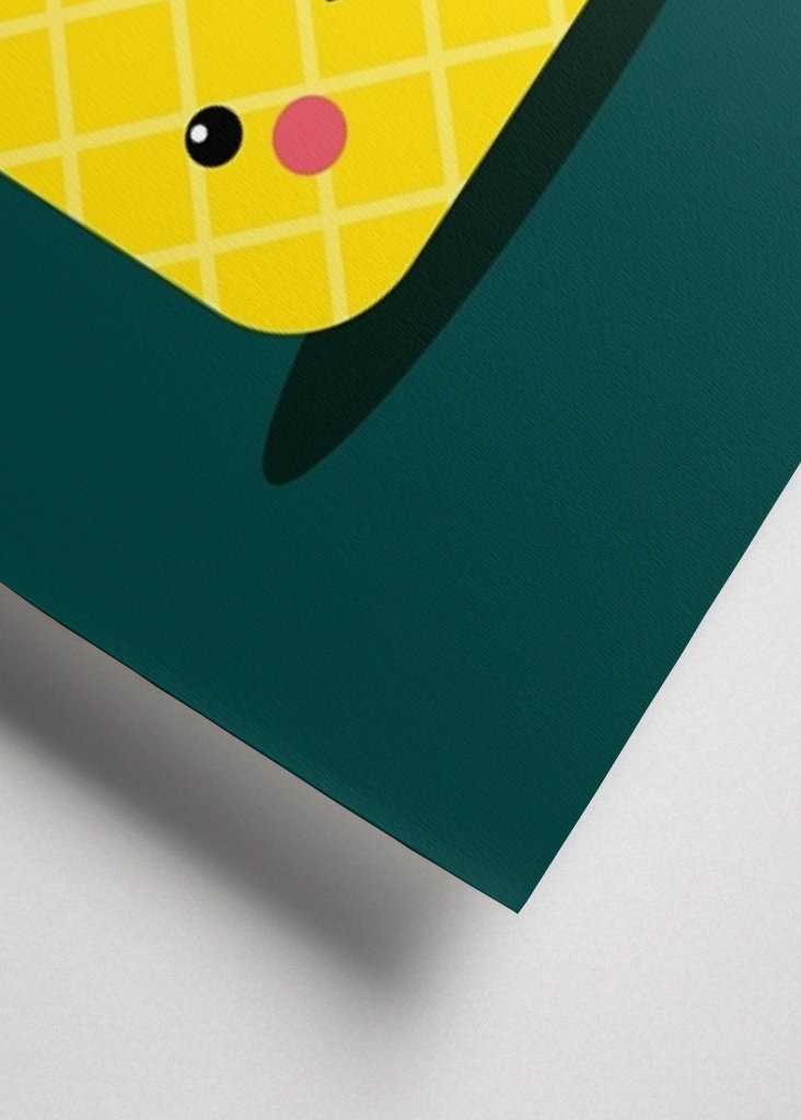 Kawaii Pineapple for Children