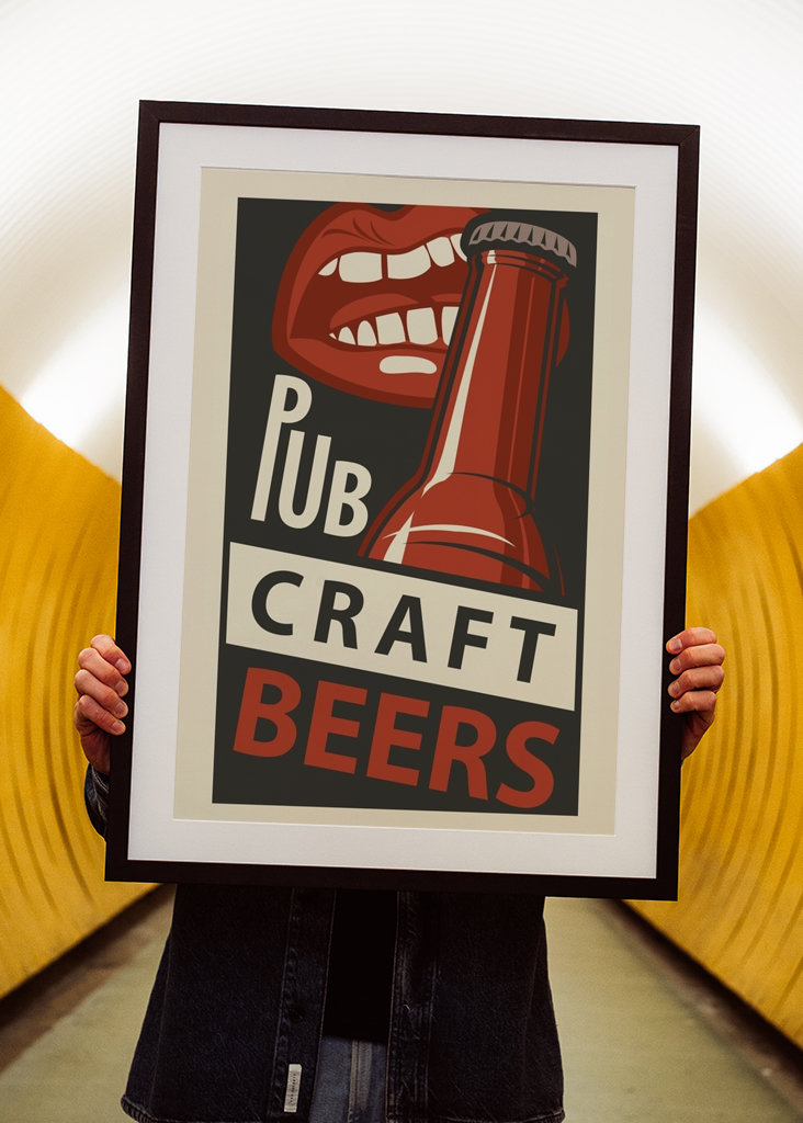 Bière artisanale de pub