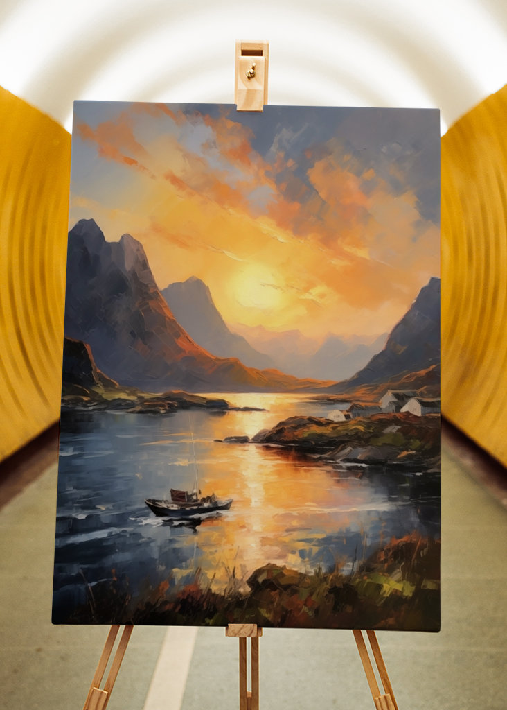 Midnight Sun in Lofoten