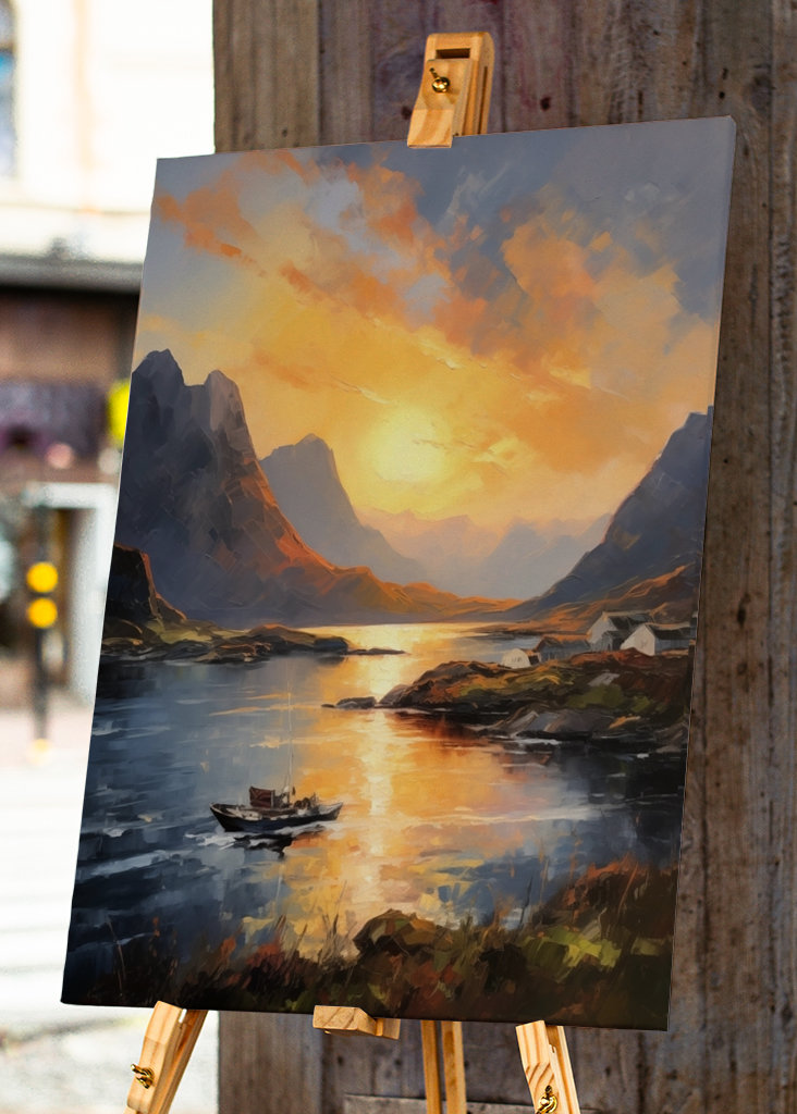 Midnight Sun in Lofoten