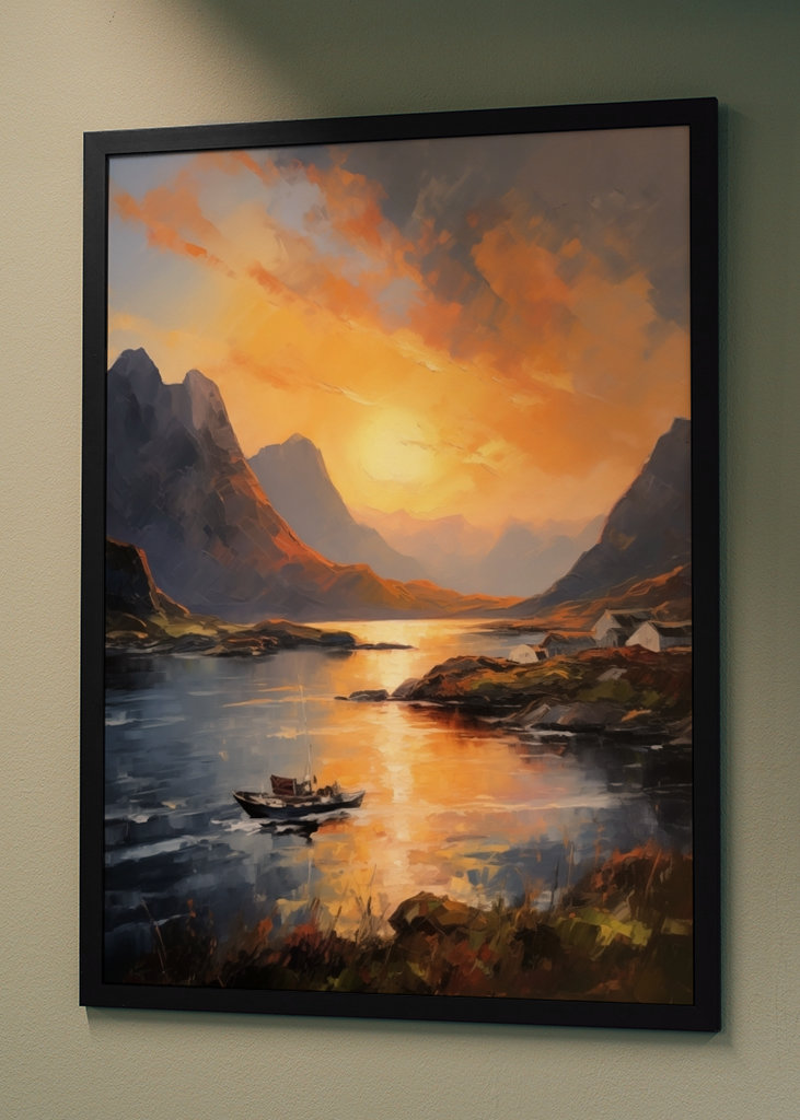 Midnight Sun in Lofoten