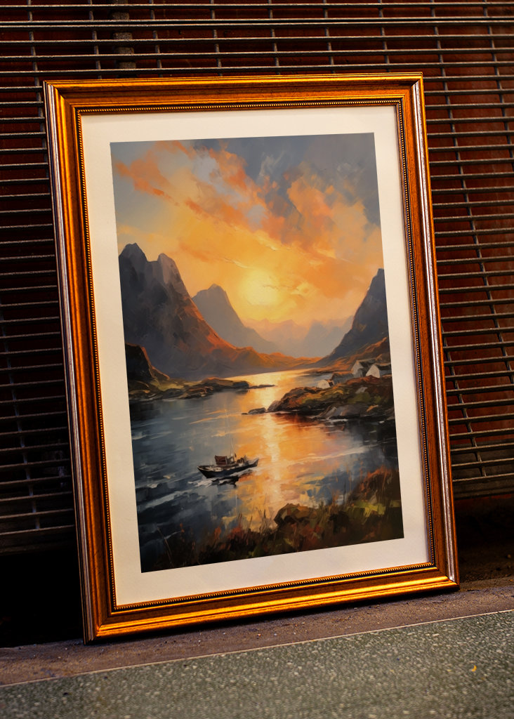 Midnight Sun in Lofoten