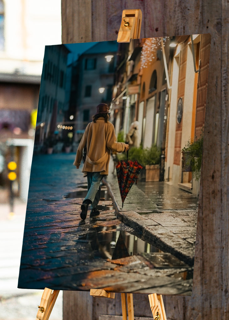 Tour noturno na chuva