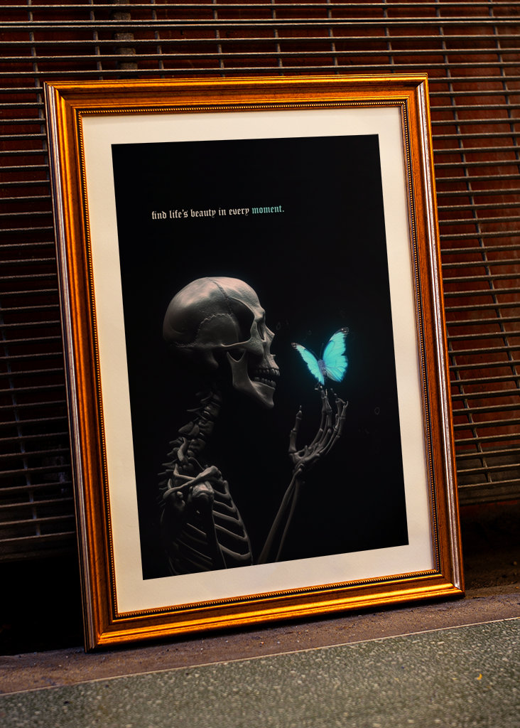 Elämän kauneus. Luuranko