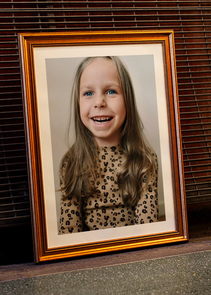 La felicidad es la risa de un niño 