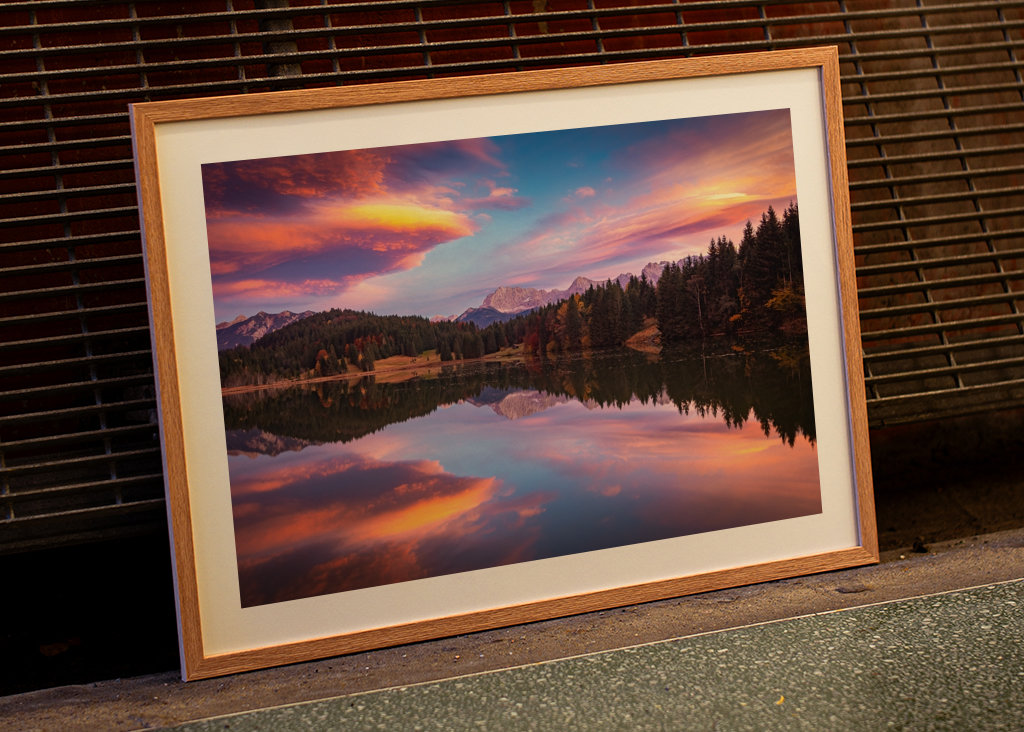 Sonnenuntergang im Karwendel