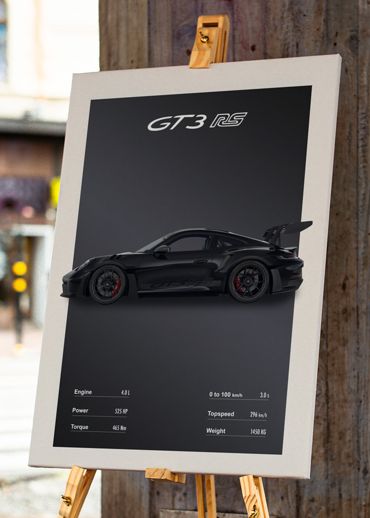Black Porsche 911 GT3 RS
