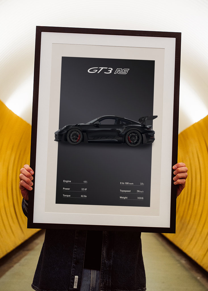 Black Porsche 911 GT3 RS