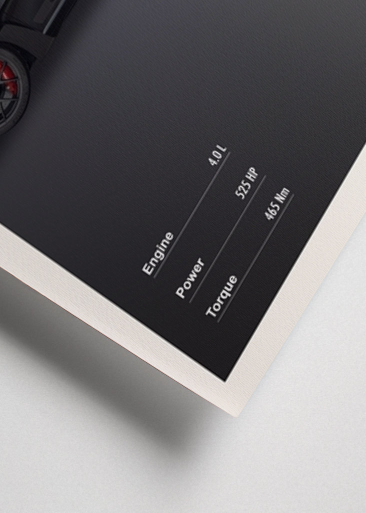 Black Porsche 911 GT3 RS