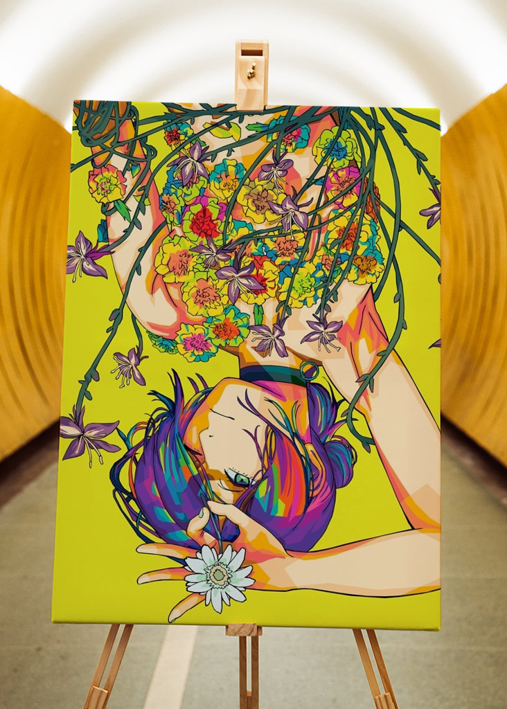 Chainsaw Man Reze Arc Pop Art