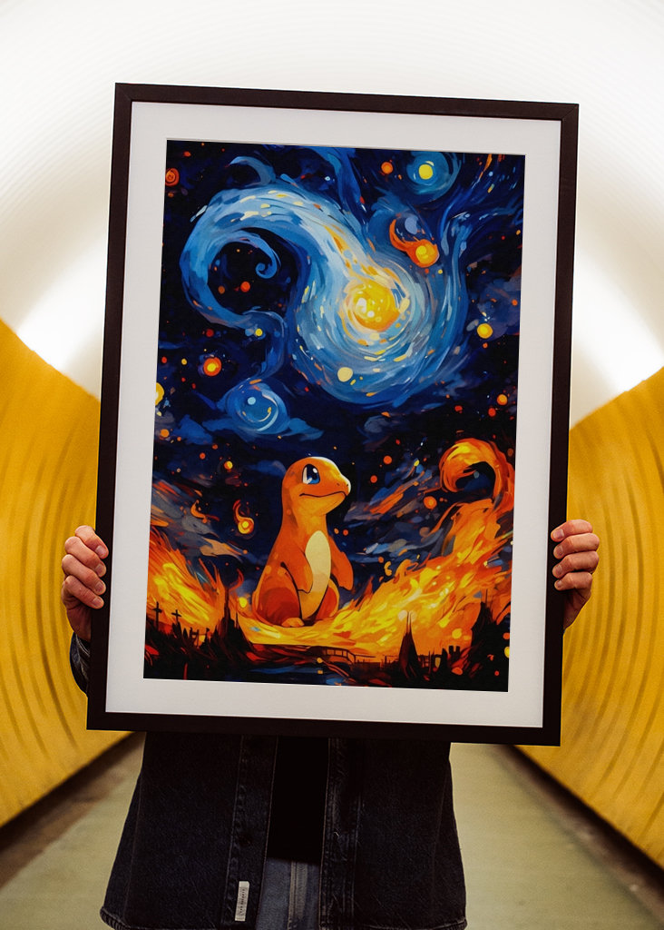 Charmander Pokemon Painting