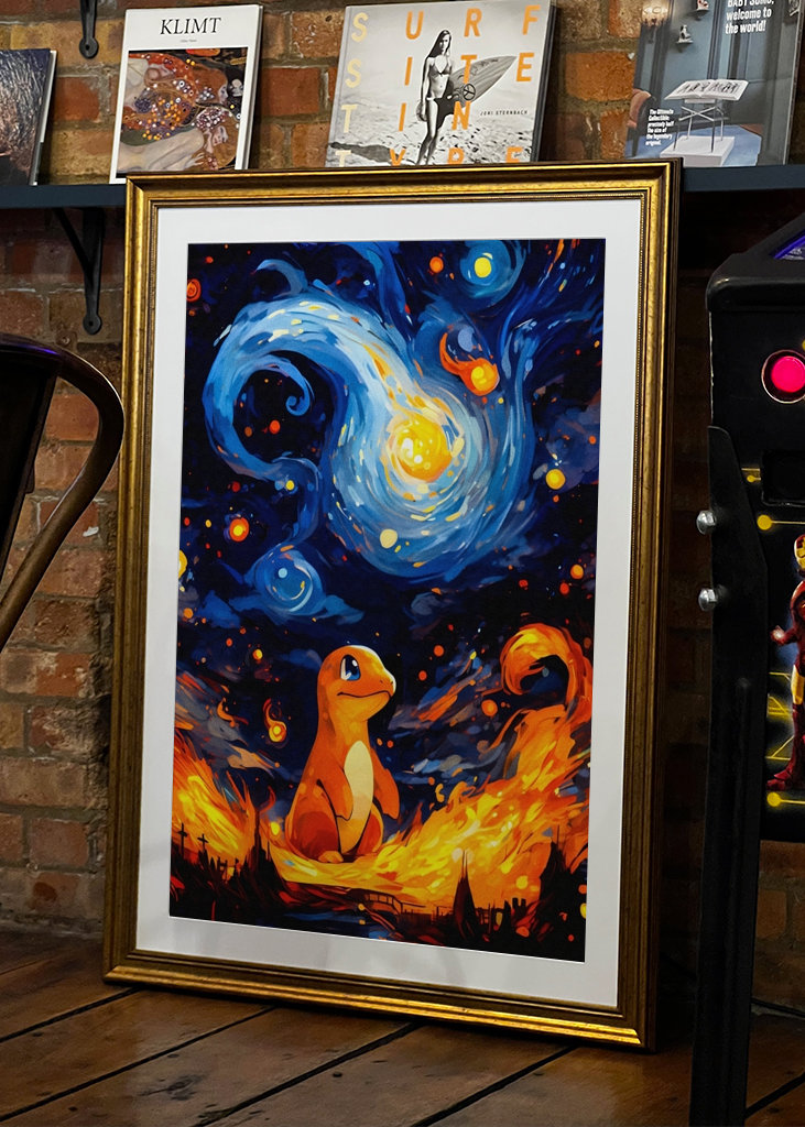 Charmander Pokemon Painting