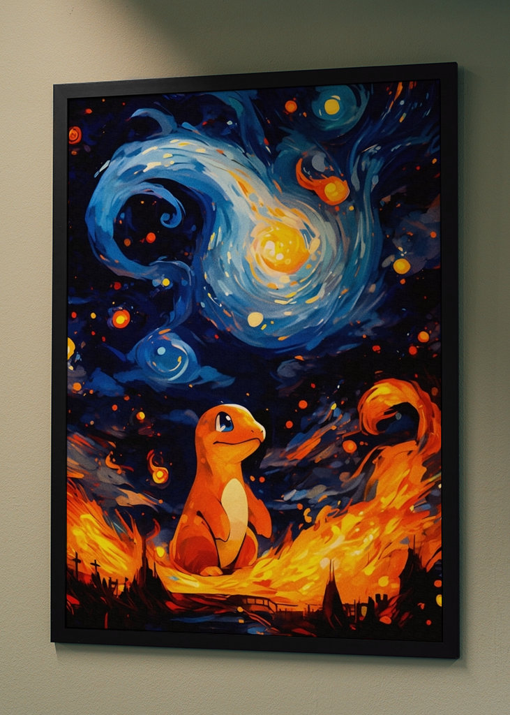 Charmander Pokemon Painting