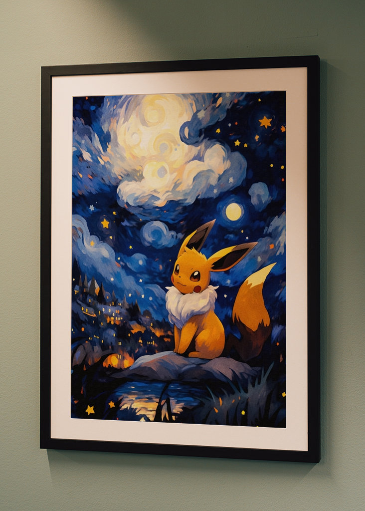 Eve Pokemon Painting