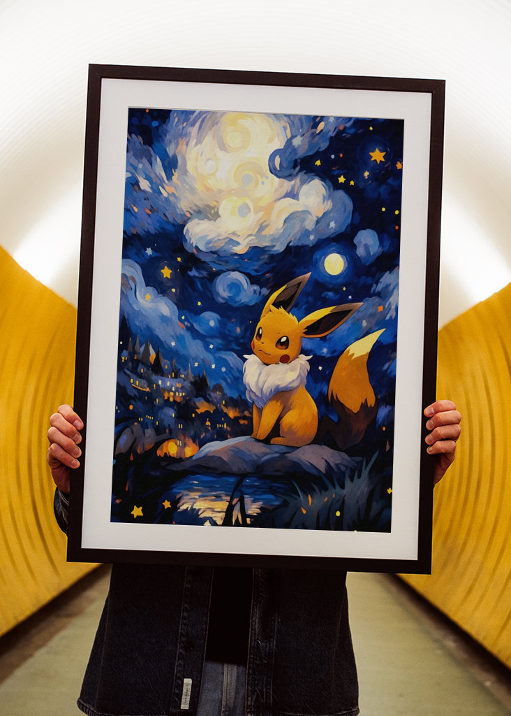 Eve Pokemon Painting