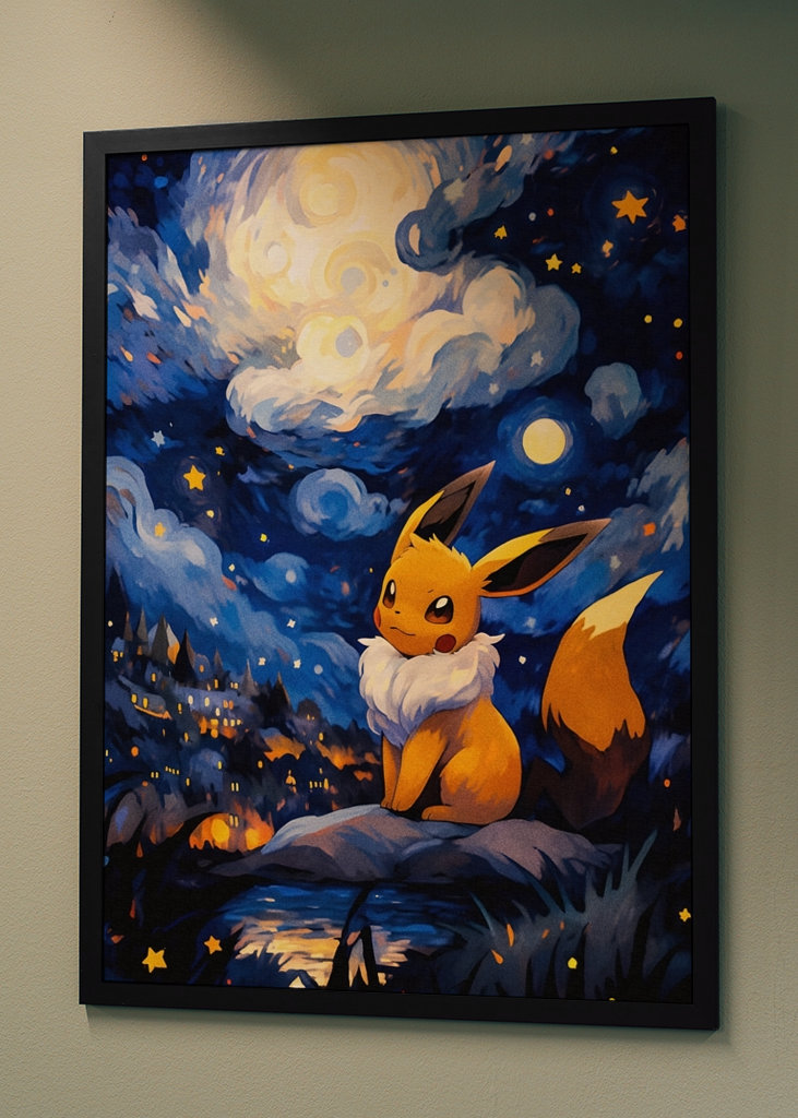 Eve Pokemon Painting