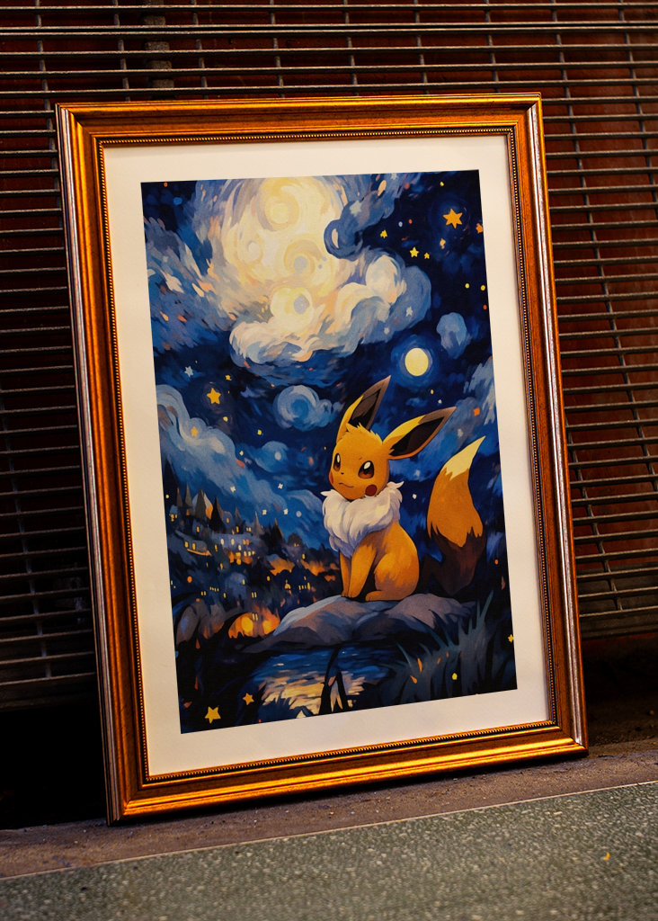 Eve Pokemon Painting