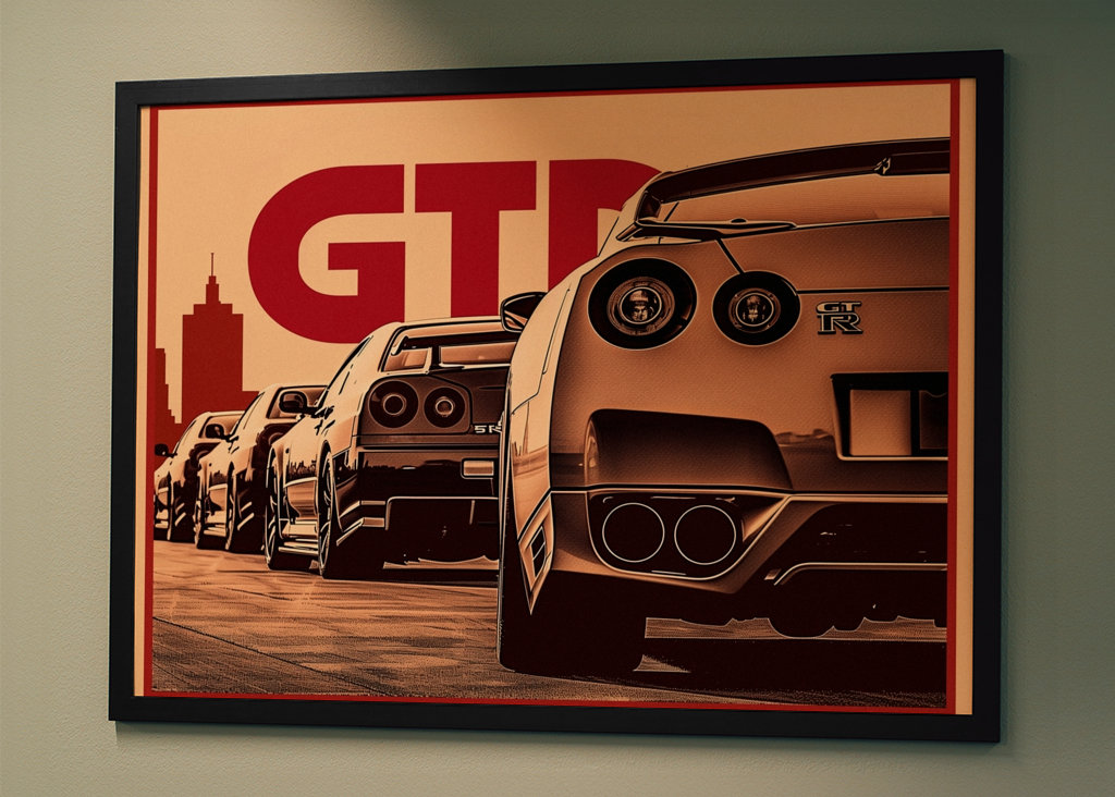 Car GTR Nissan R35.