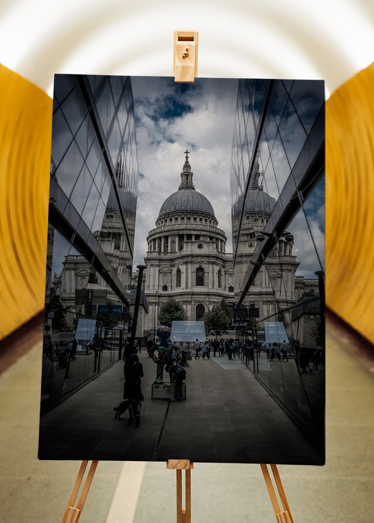 Reflection of St Paul's Church