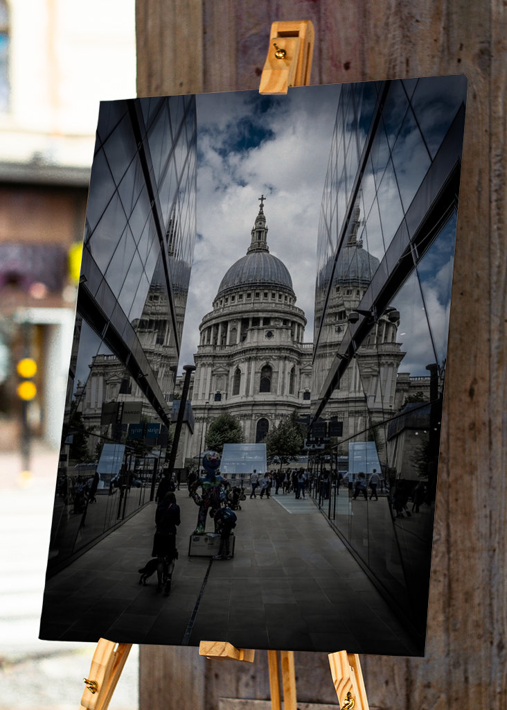 Reflection of St Paul's Church