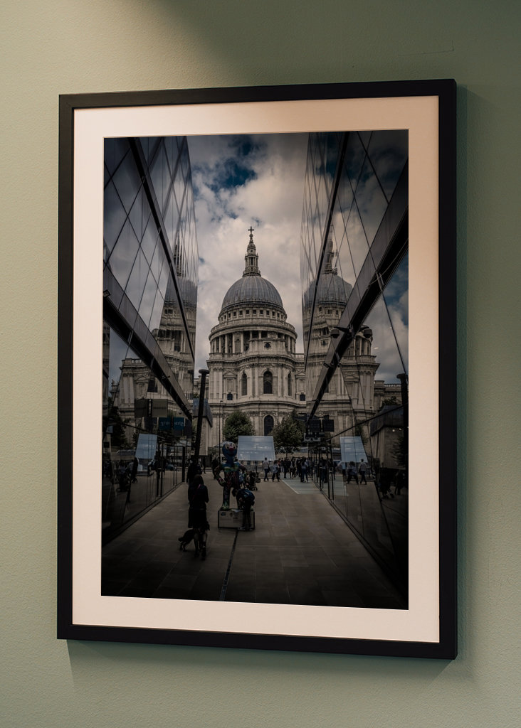 Reflection of St Paul's Church
