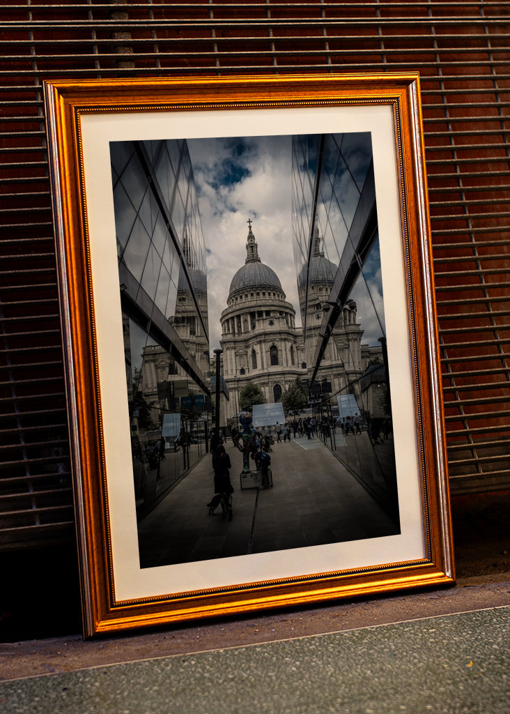 Reflection of St Paul's Church
