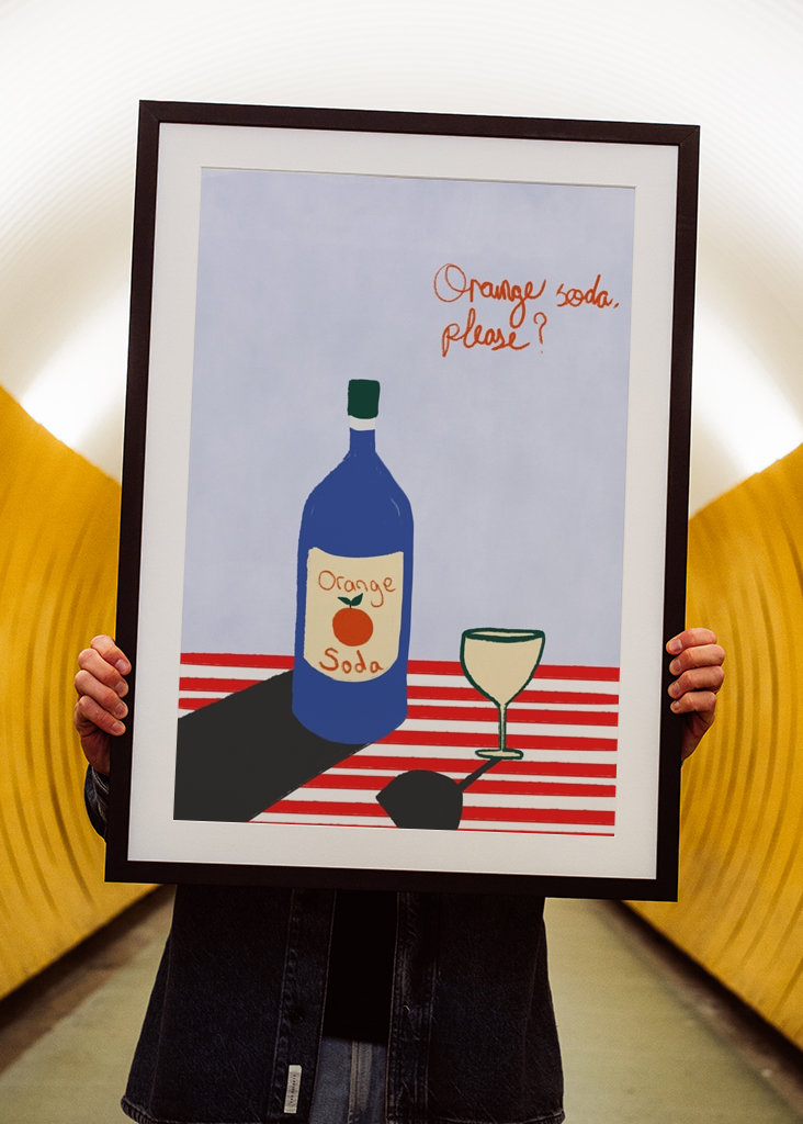 POMERANČOVÁ SODA, PROSÍM