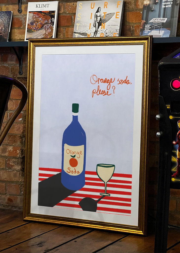 POMERANČOVÁ SODA, PROSÍM