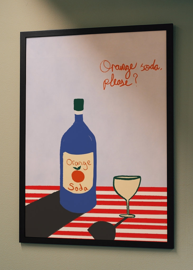 POMERANČOVÁ SODA, PROSÍM