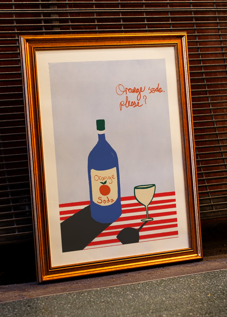 POMERANČOVÁ SODA, PROSÍM