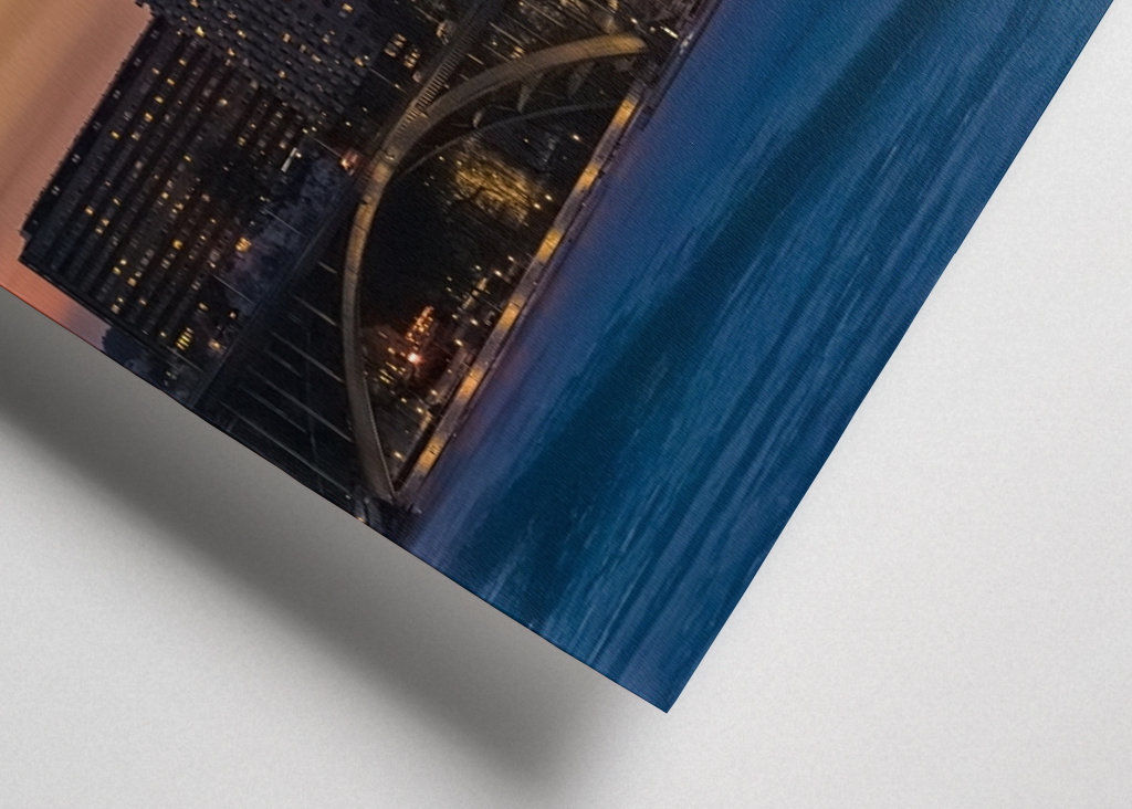 Stockholm på en vinteraften