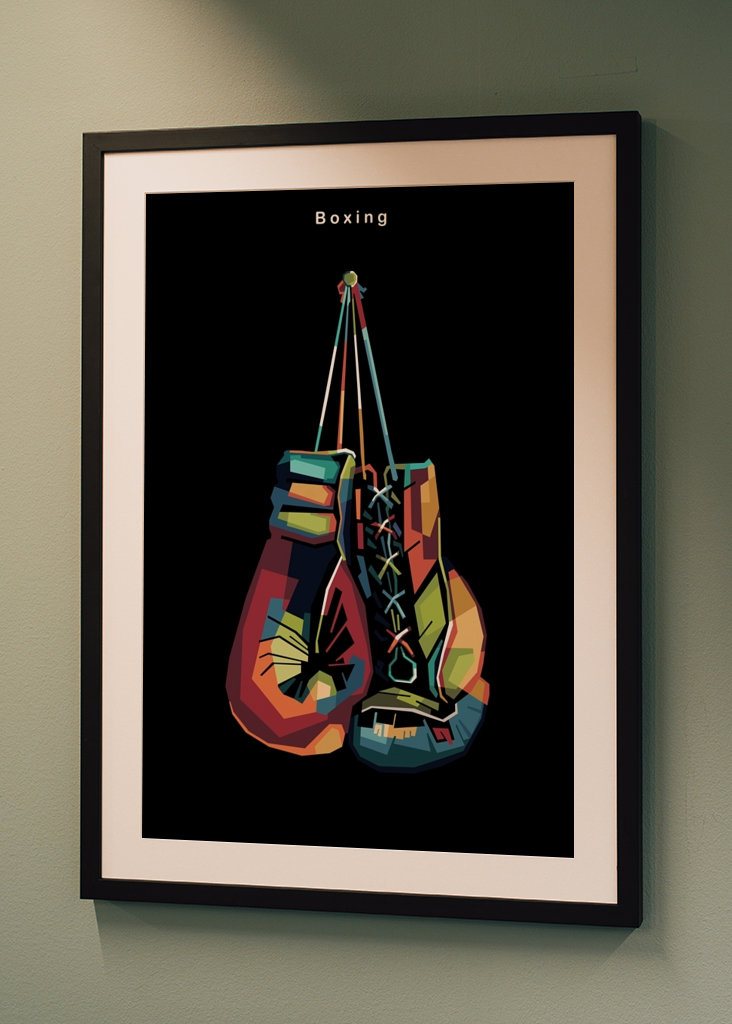 boxing gloves wpap art