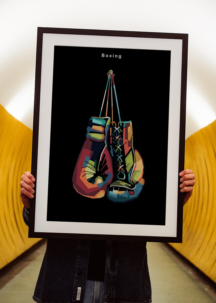 boxing gloves wpap art