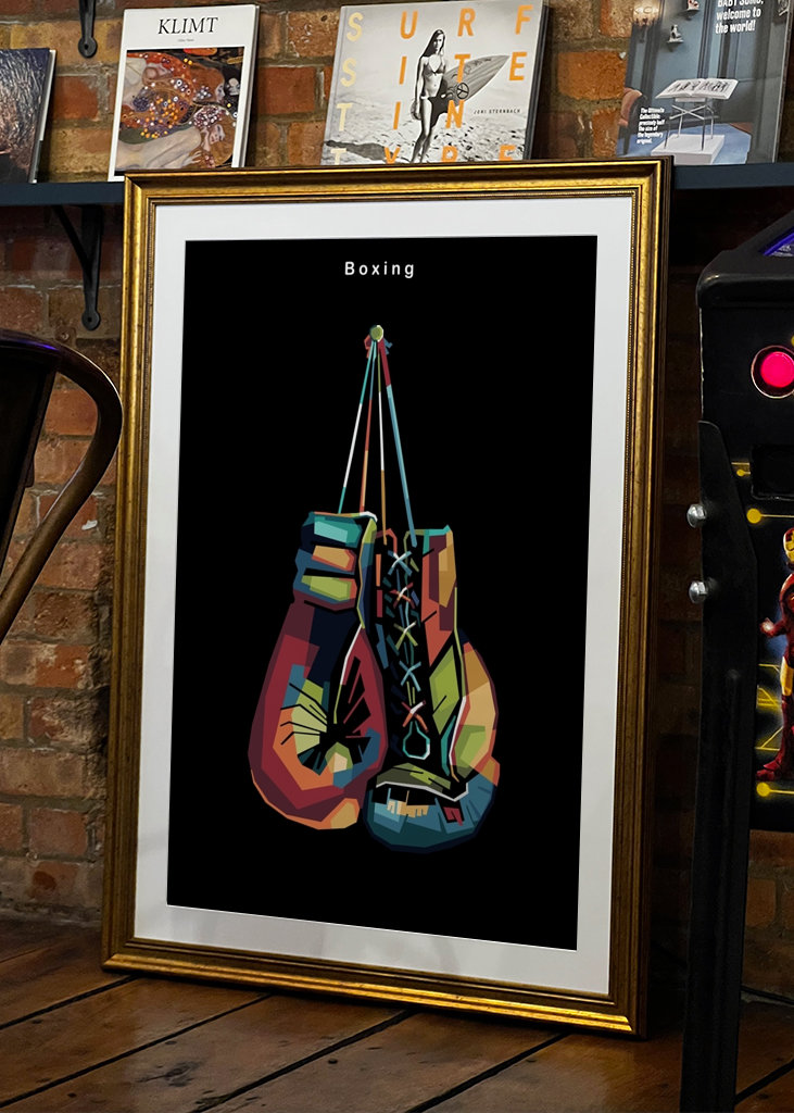 boxing gloves wpap art