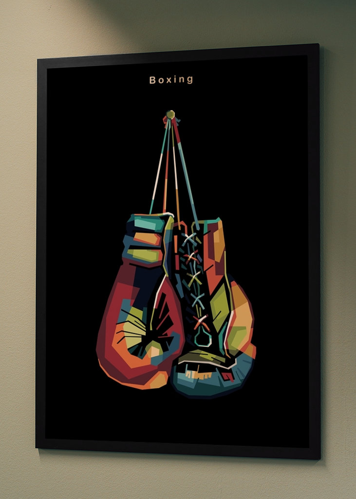 boxing gloves wpap art