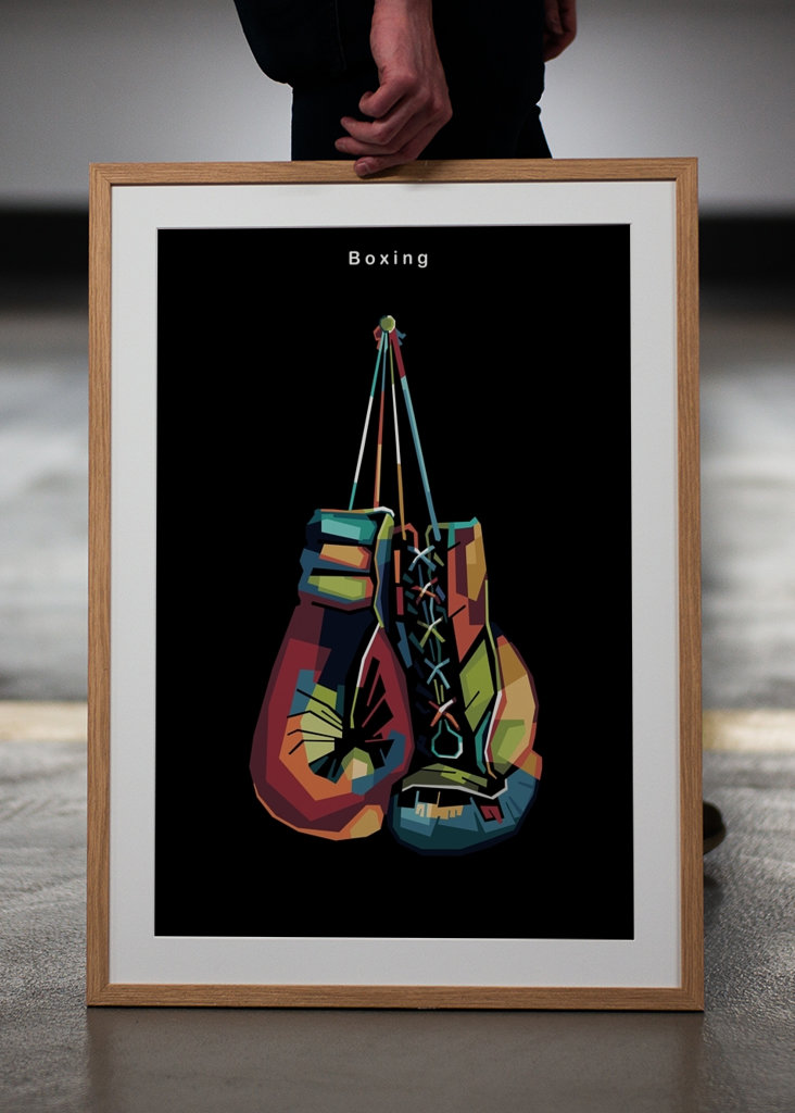 boxing gloves wpap art