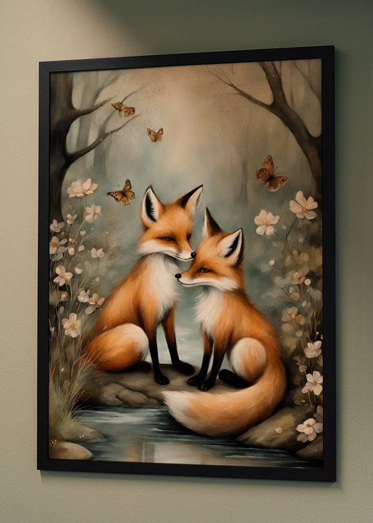 Foxes in love