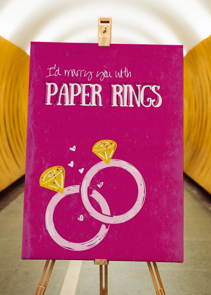 Paper Rings Poster