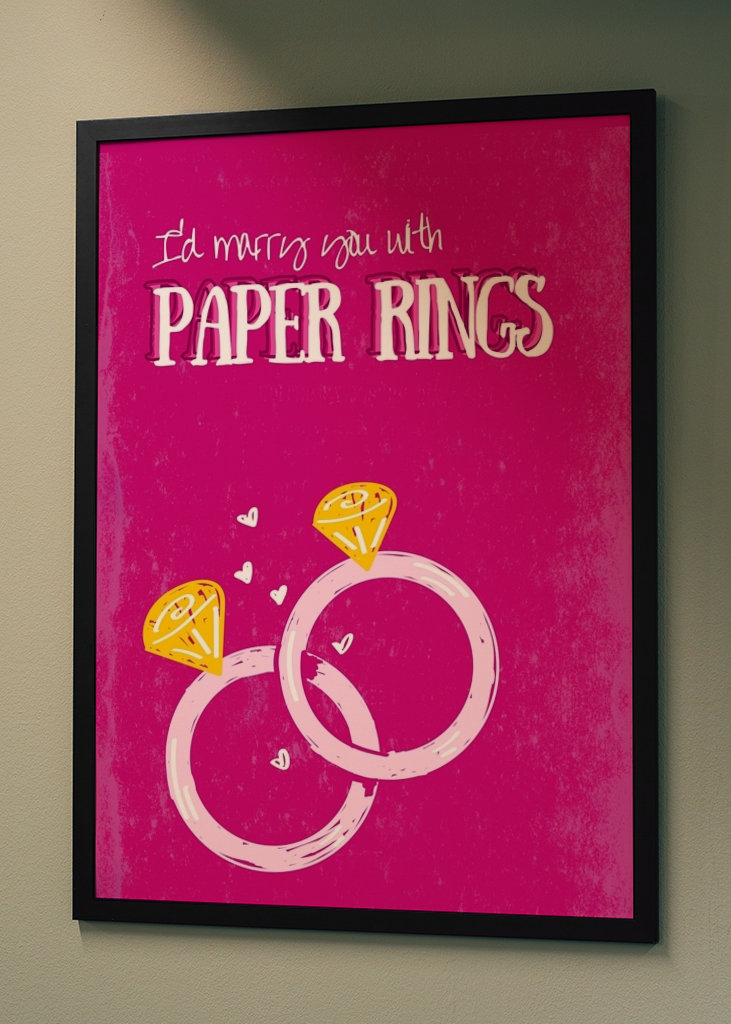 Paper Rings Poster