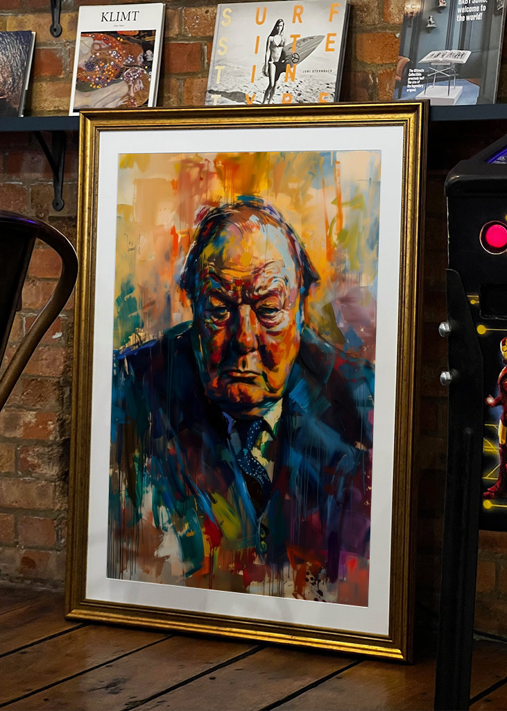 Winston Churchill Portrait